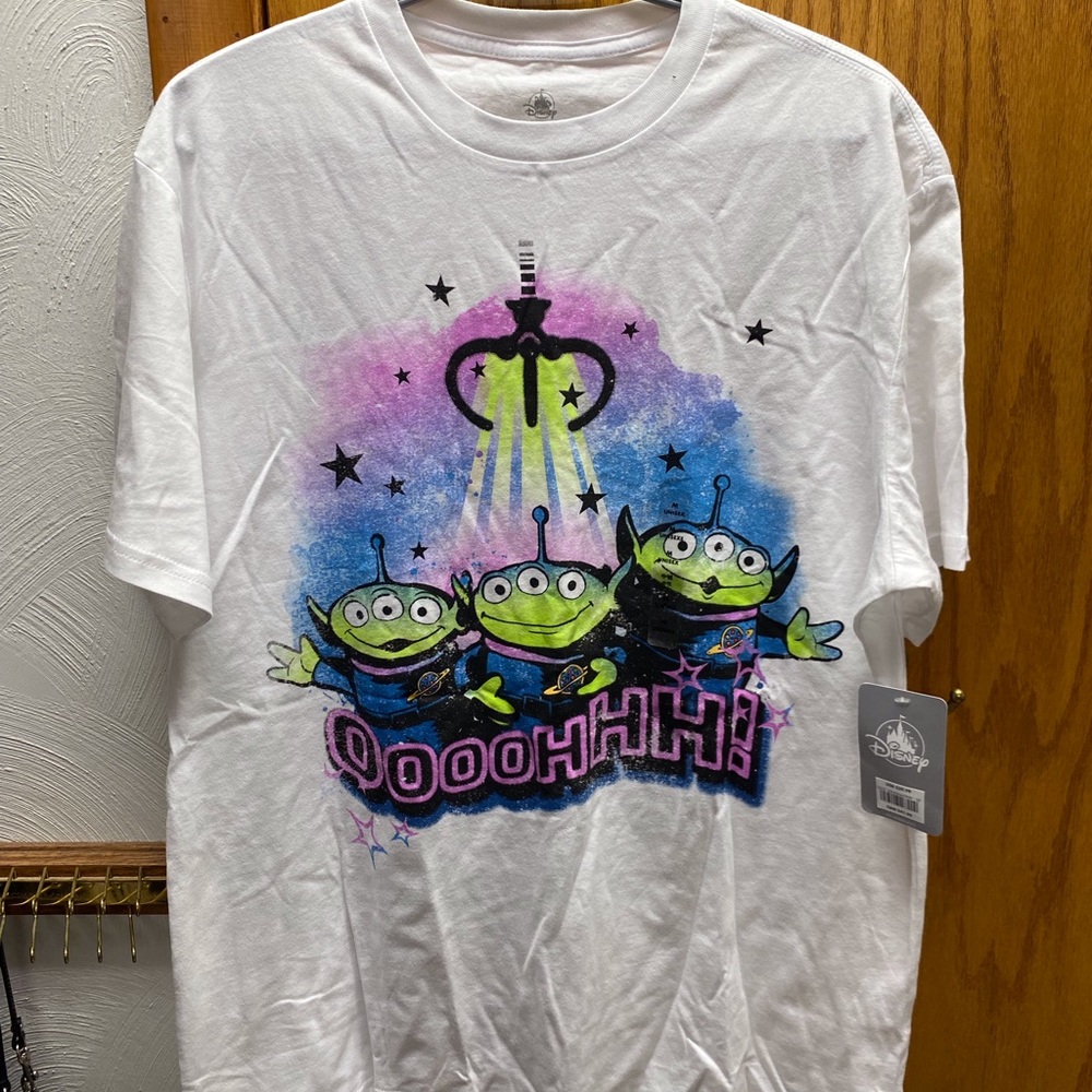Unisex Toy Story tee shirt.